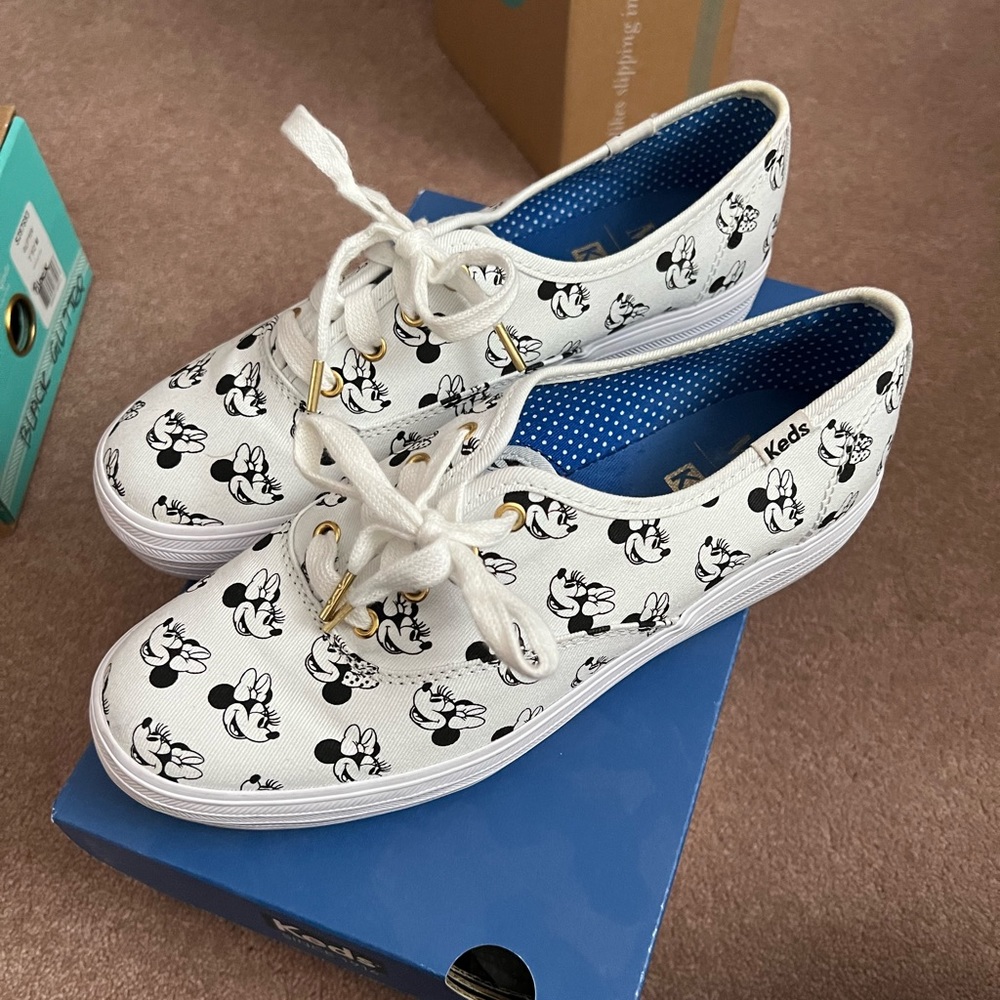 Keds Minnie Mouse Platform Sneakers